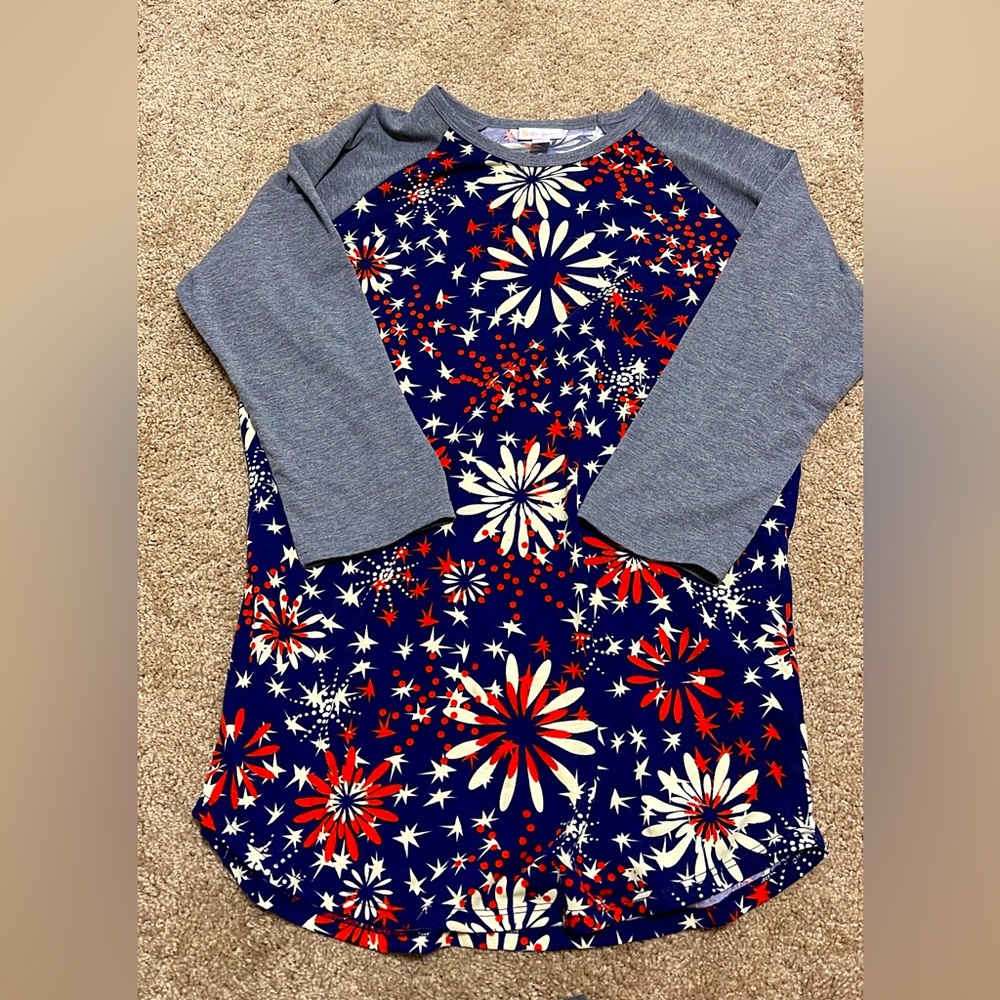 Baseball style t shirt